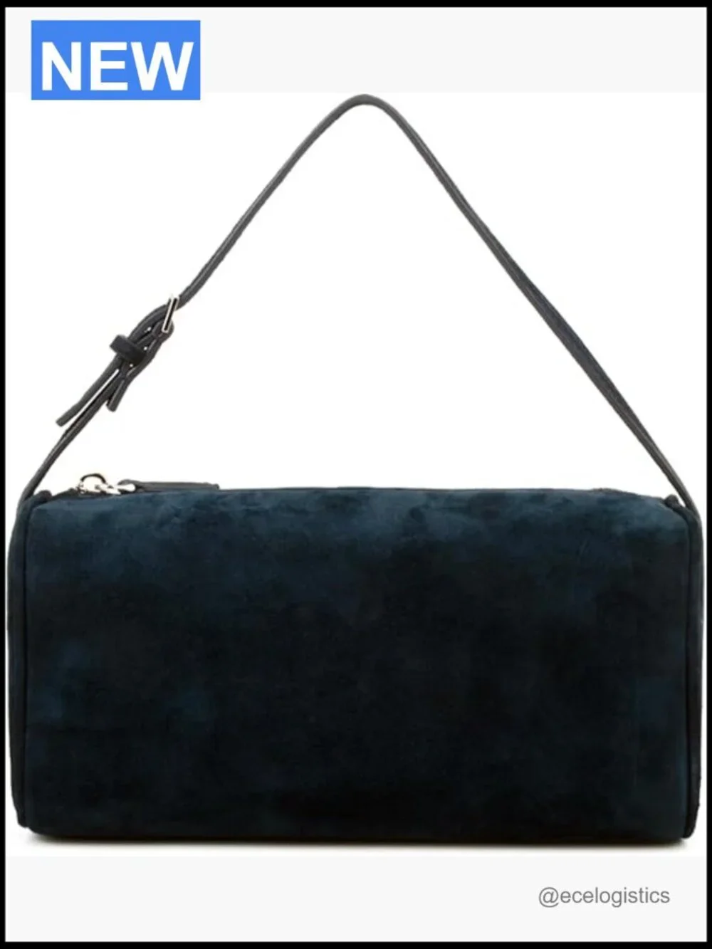Suede Leather Hobo Crossbody Bag with Adjustable Strap
